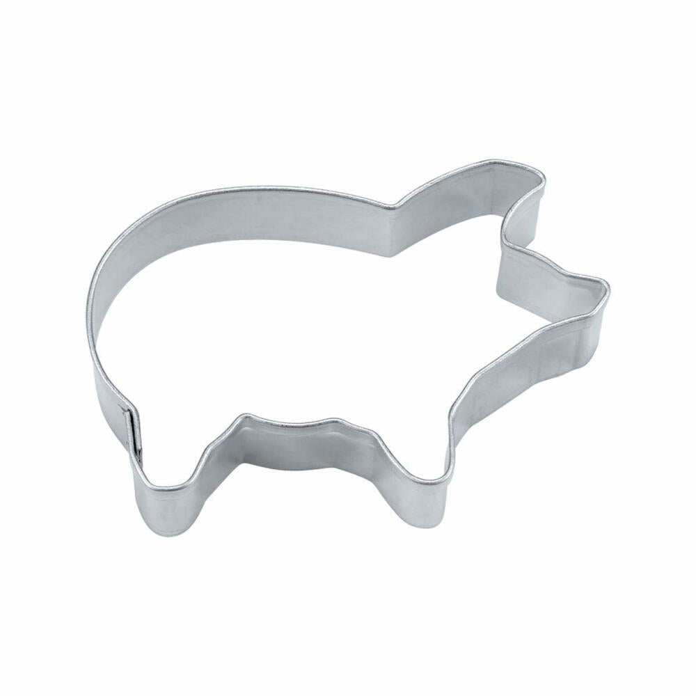 Städter cookie cutter pig, cookie cutter, cookie mold, biscuit, cookies, stainless steel, 8.5 cm, 070073