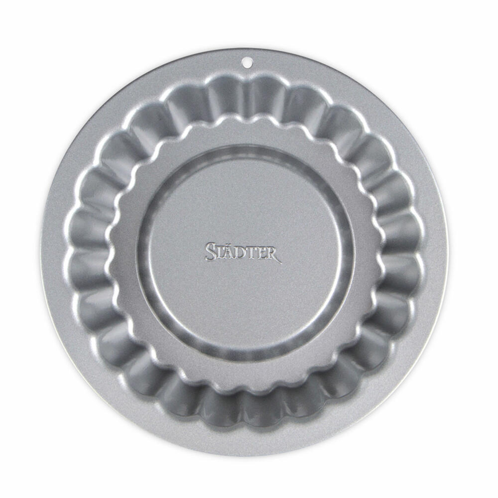 Städter We Love Baking tartlet baking pan, cake pan, cake baking pan, tartlet pan, metal, Ø 10 cm, 661240