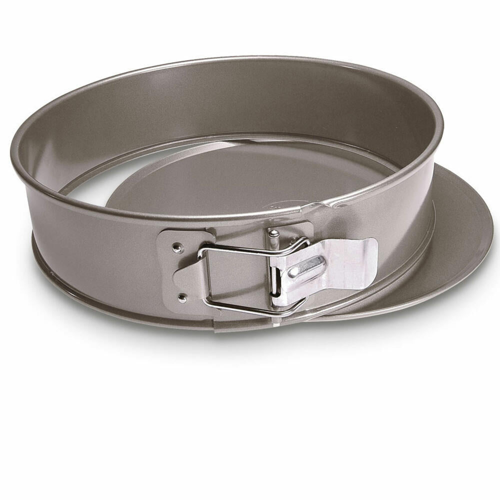 Städter Perfect Springform pan, with flat base, baking pan, cake pan, cake baking pan, metal, Ø 24 cm, 587632