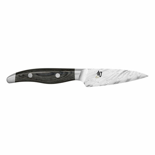 Kai Messer Shun Nagare Officemesser, Kochmesser, Küchenmesser, Messer, 9 cm, Damaszener Stahl, NDC-0700