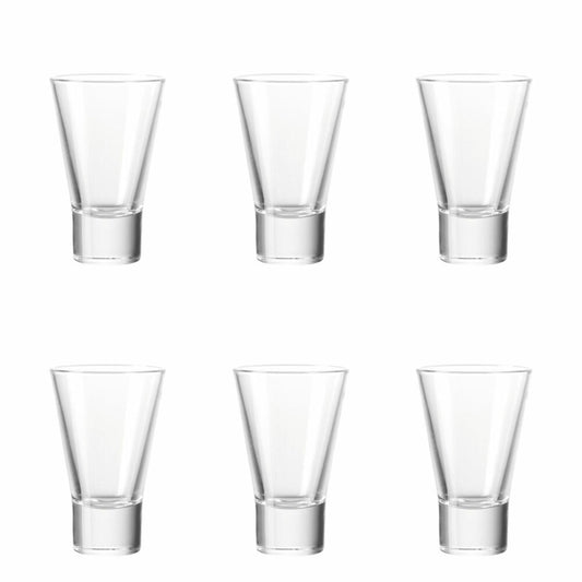 Leonardo Gilli Avernabecher 6er Set, Schnapsglas, Pinnchen, Shotglas, Glas, 150 ml, 86584