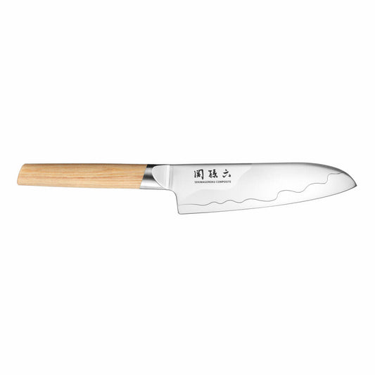 Kai Seki Magoroku Composite Santoku, Japanisches Messer, Küchenmesser, 16.5 cm, MGC-0402