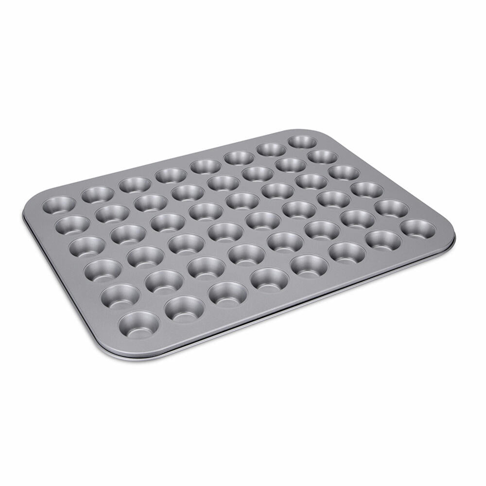 Städter We Love Baking Muffin Confectionery, Mini-Muffins, Baking Pan, Baking Tray, Cake Pan, Metal, 40 x 31 cm, 661110