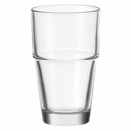 Leonardo Solo Mug Set of 6, Latte Macchiato, Coffee Glass, Drinking Glass, Glass, 400 ml, 86519