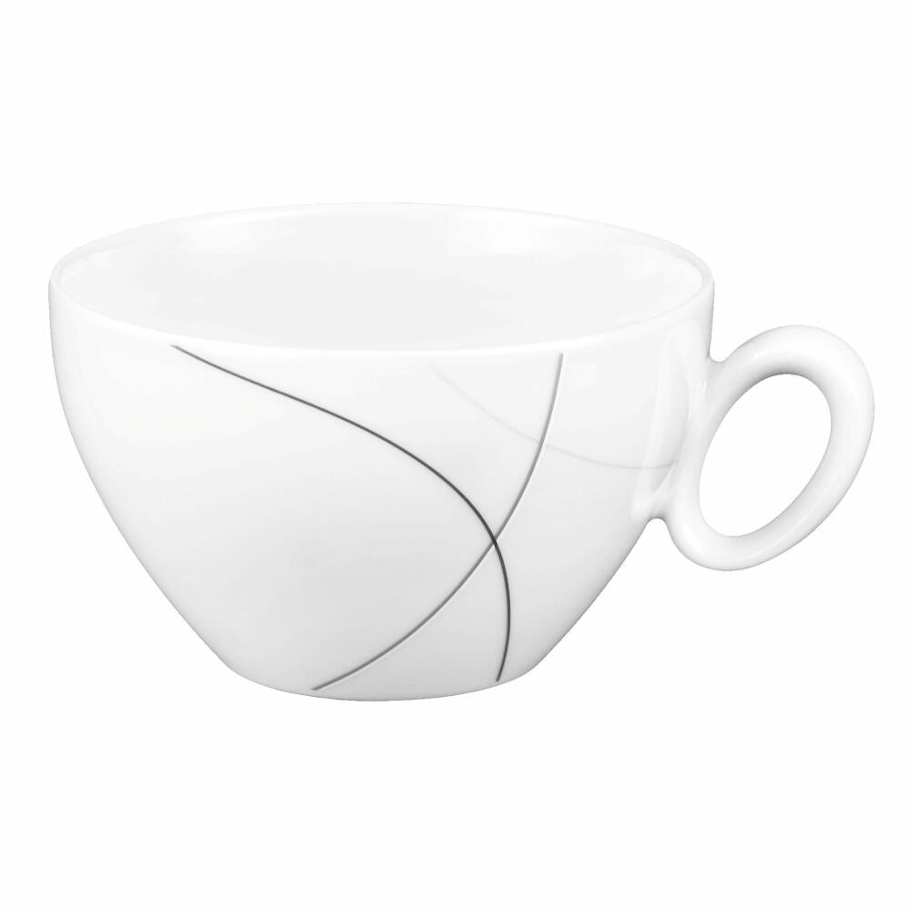 Seltmann Weiden Trio breakfast cup, coffee cup, tea cup, cup, porcelain, Highline, 390 ml, 001.696985