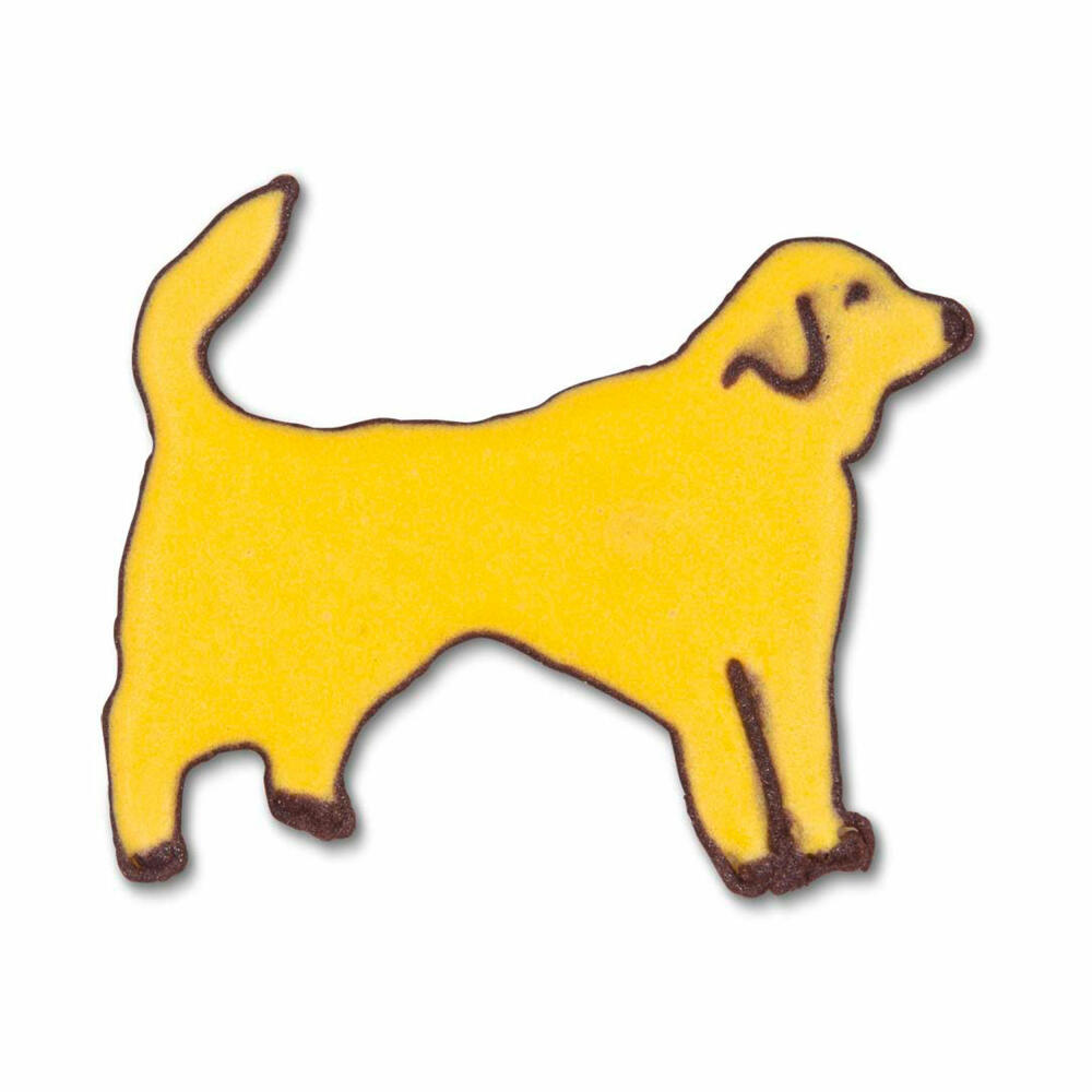 Städter Ausstecher Golden Retriever, Ausstechform, Plätzchenform, Keks, Plätzchen, Edelstahl, 8 cm, 065109