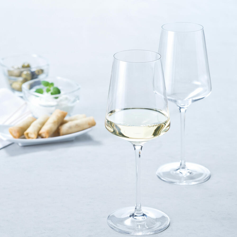 Leonardo Puccini Riesling glass set of 6, white wine glass, wine glass, drinking glass, glass, 220 ml, 69540