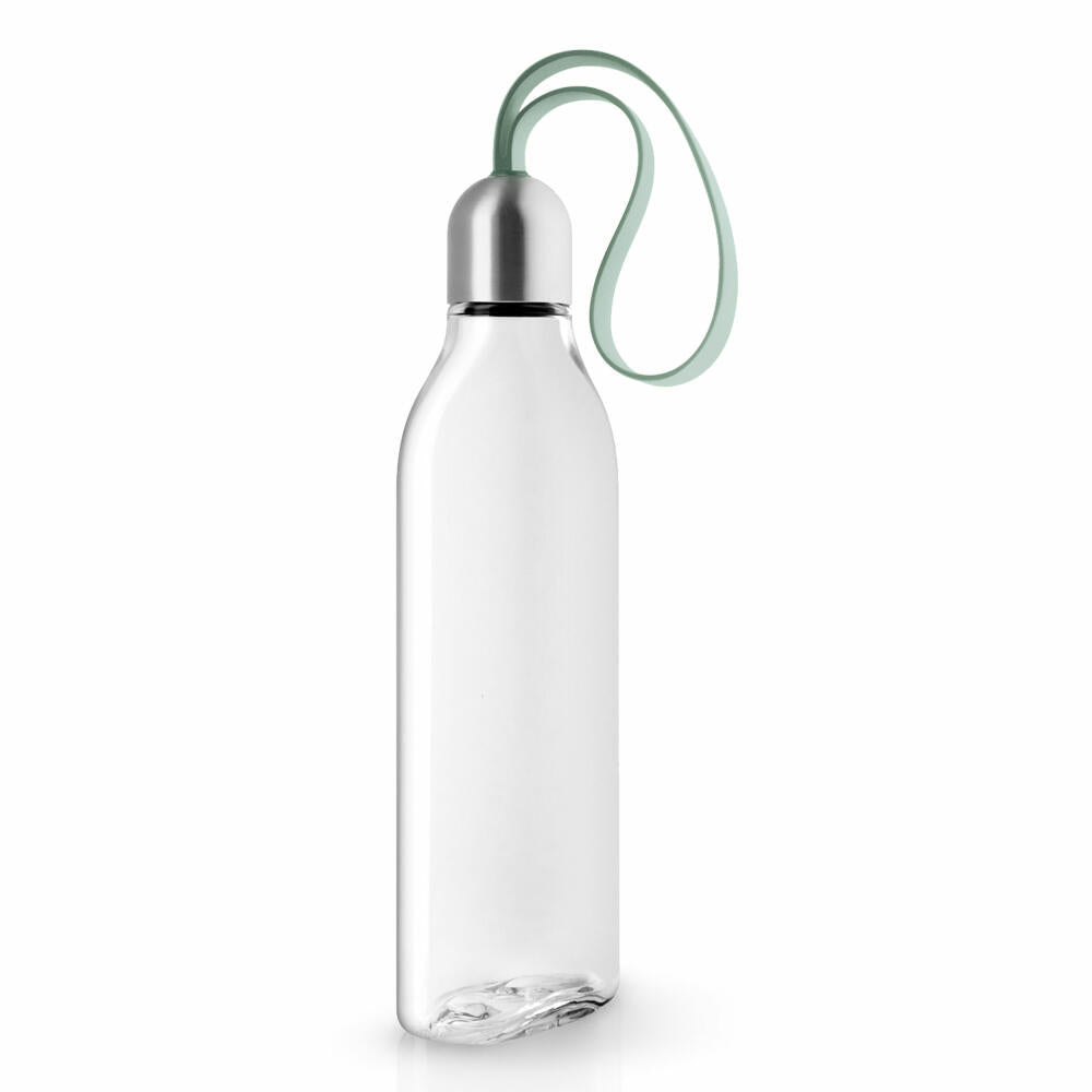 Eva Solo Backpack Trinkflasche Faded Green, Flasche, Kunststoff, Silikon, Edelstahl, Grün, 500 ml, 505014