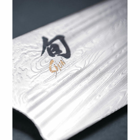 Kai Messer Shun Nagare Brotmesser, Brötchenmesser, Küchenmesser, Messer, 23 cm, Damaszener Stahl, NDC-0705