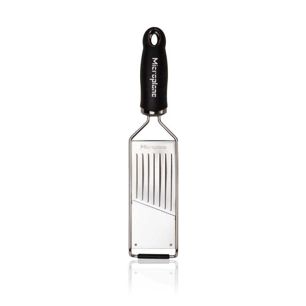 Microplane Profi-Gemüsehobel Gourmet, Gemüseschneider, Küchenreibe, Edelstahl, Kunststoff, Schwarz, 45044