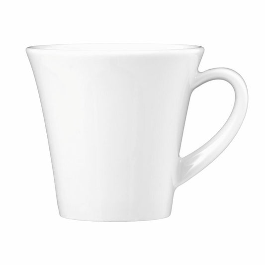 Seltmann Weiden Modern Life Kaffeetasse, Kaffee Tasse, Porzellan, Weiß, 200 ml, 001.657582