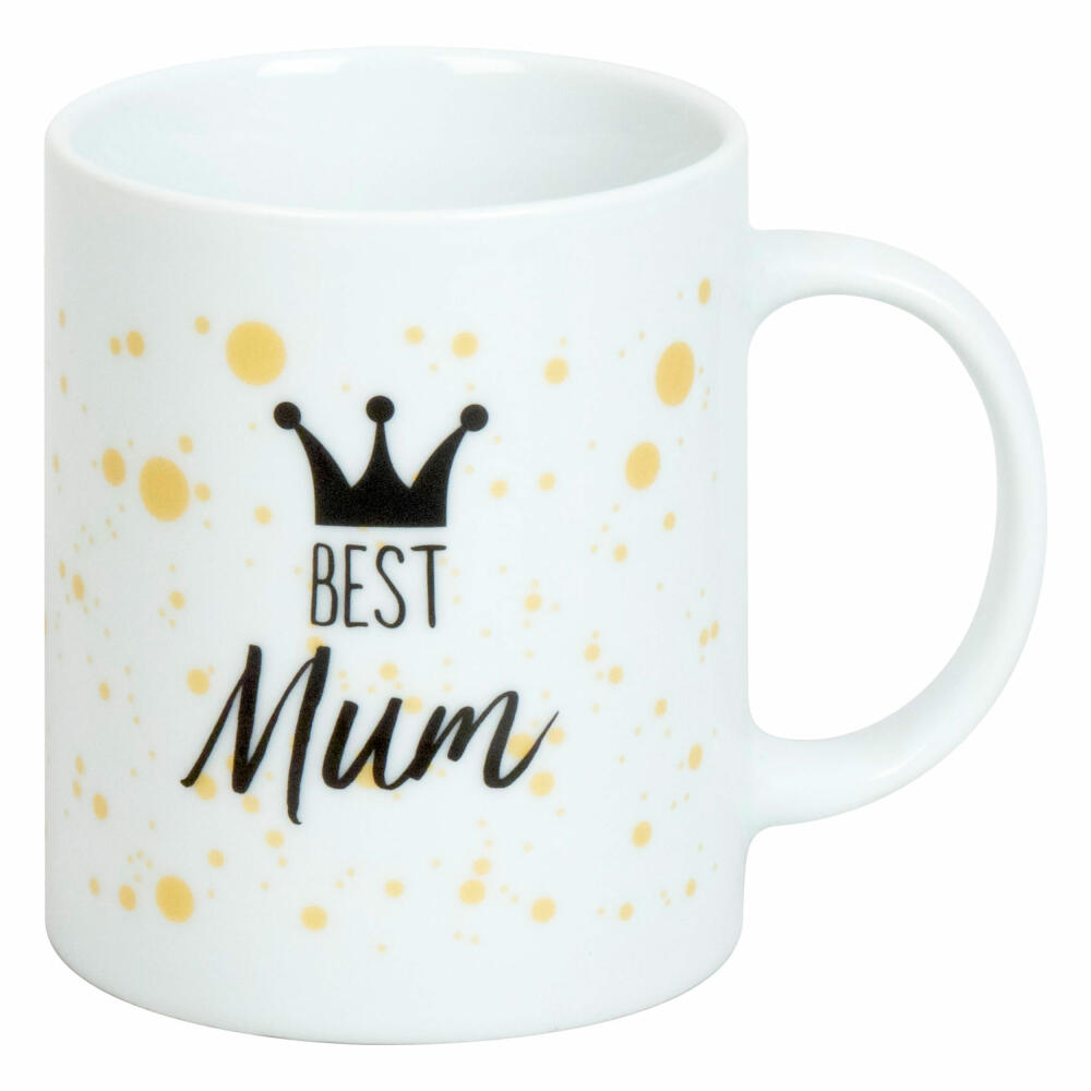 Könitz mug Best Mum, cup, coffee cup, porcelain, 330 ml, 11 1 002 2731