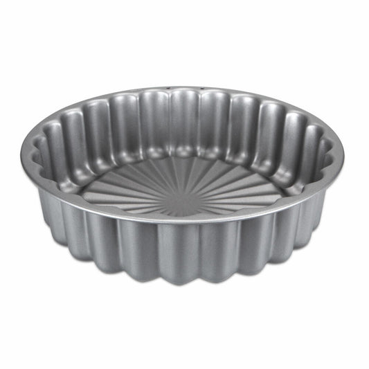 Städter Charlotte We-Love-Baking, Backform, Kuchenform, Metall, Silber, 26 cm, 661493