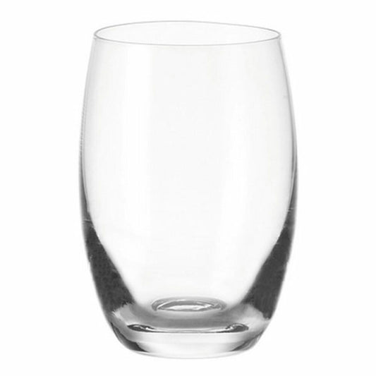 Leonardo Cheers Becher Groß 6er Set, Trinkglas, Wasserglas, Saftglas, Glas, 450 ml, 75373