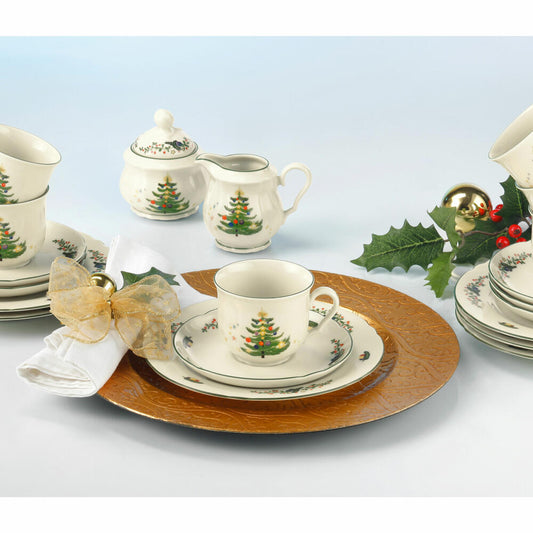 Seltmann Weiden Marie-Luise Stövchen, Teewärmer, Porzellanstövchen, Porzellan, Weihnachten, 001.300734