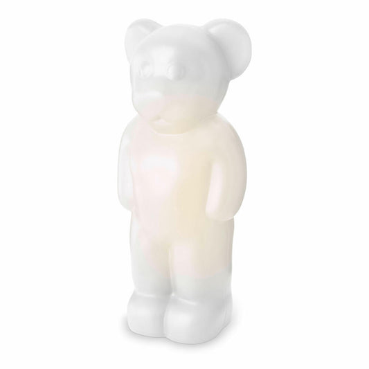 Authentics Lumibär Dekoleuchte LED, Leuchtfigur in Bärenform mit Fernbedienung, Polyethylen, Weiß, 523700