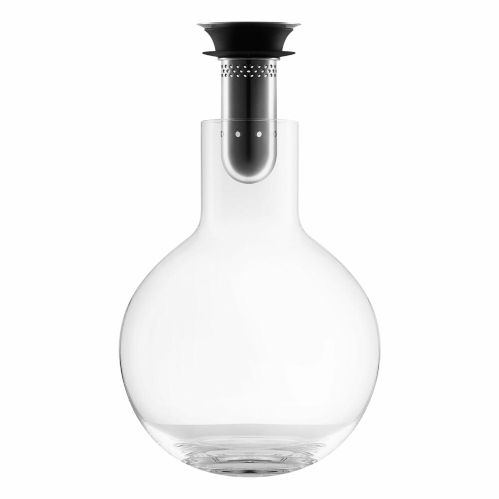 Eva Solo Dekantierkaraffe, Dekanter, Glaskaraffe, Glas, Karaffe, Transparent, 0.75 L, 567474