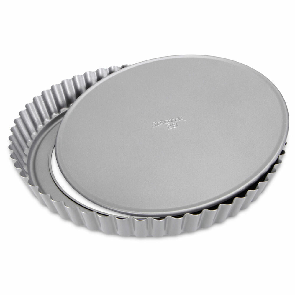 Städter We Love Baking tart pan round, with removable base, tart baking pan, cake pan, cake baking pan, Ø 28 cm, 661721