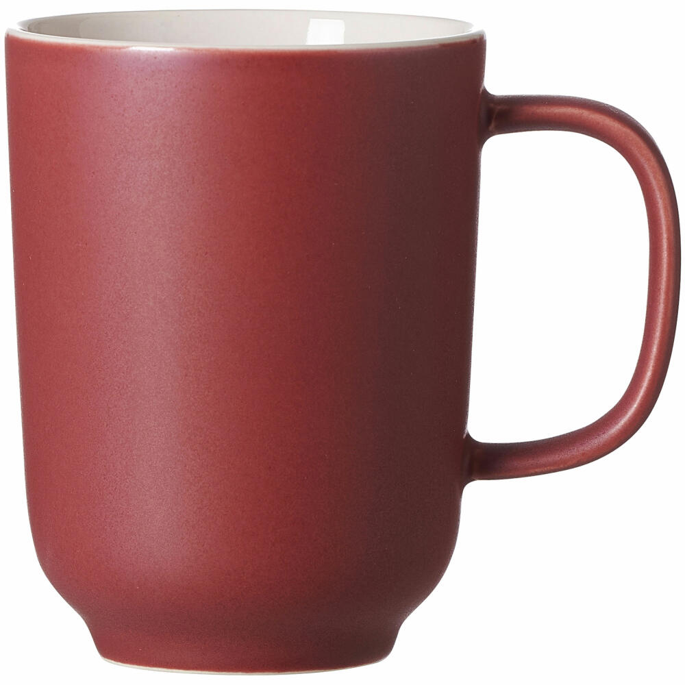 Ritzenhoff & Breker Kaffeebecher Jasper, Kaffee Becher, Tasse, Steinzeug, Berry / Beere, 285 ml, 420319