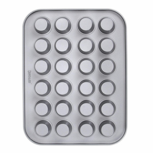 Städter We Love Baking Muffin Mini, mini muffins, baking pan, baking tray, cake pan, metal, 35 x 27 cm, 661127