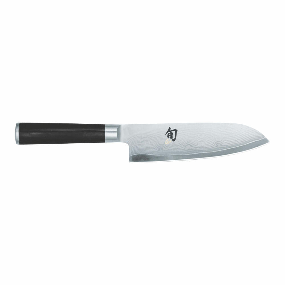 Kai Shun Classic Santoku, Messer, Kochmesser, Küchenmesser, Damastmesser, 18 cm, DM-0702