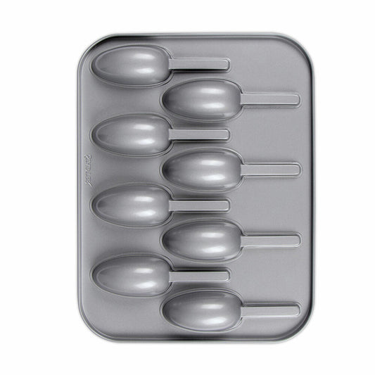 Städter We Love Baking Cake Lollies, mit 32 Sticks, Cakesicles, Kuchen am Stiel, Backform, Kuchenform, 35 x 27 cm, 661066