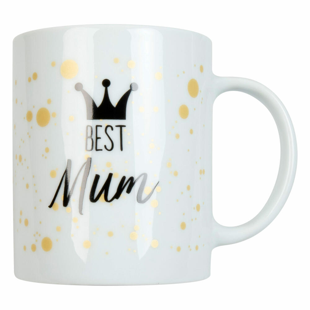 Könitz mug Best Mum, cup, coffee cup, porcelain, 330 ml, 11 1 002 2731