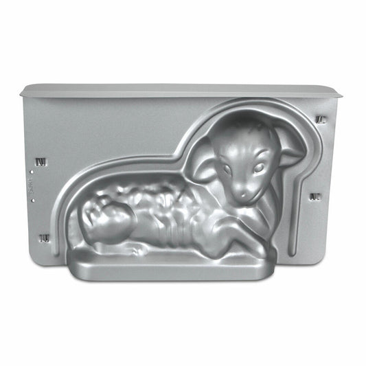 Städter We Love Baking Easter Lamb, 3D Baking Pan, Cake Pan, Easter Lamb, Baking Accessories, Metal, 36 x 22 x 9.5 cm, 661769