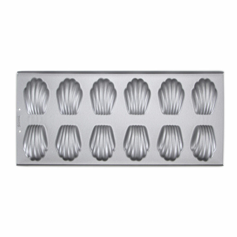 Städter We Love Baking Bear Paws / Madeleines, Baking Pan, Baking Tray, Madeleine Mold, 35 x 14.5 cm, 661455