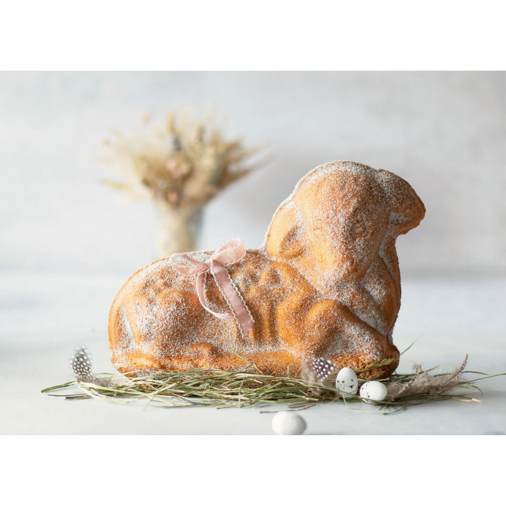 Städter We Love Baking Easter Lamb, 3D Baking Pan, Cake Pan, Easter Lamb, Baking Accessories, Metal, 36 x 22 x 9.5 cm, 661769