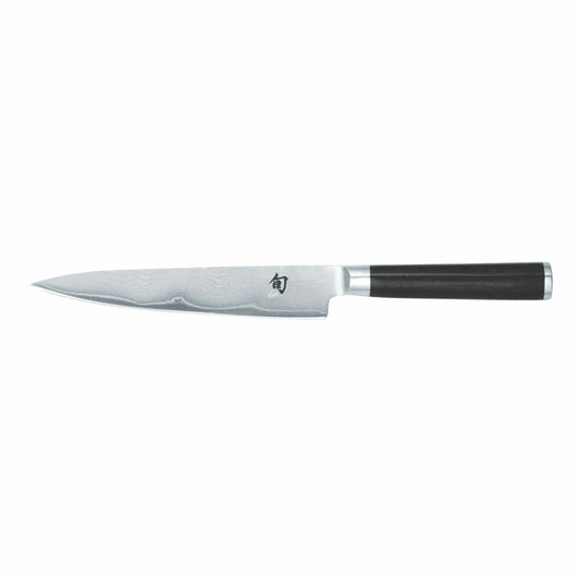 Kai Shun Classic Allzweckmesser, Messer, Gemüsemesser, Damastmesser, Linkshand, 15 cm, DM-0701L