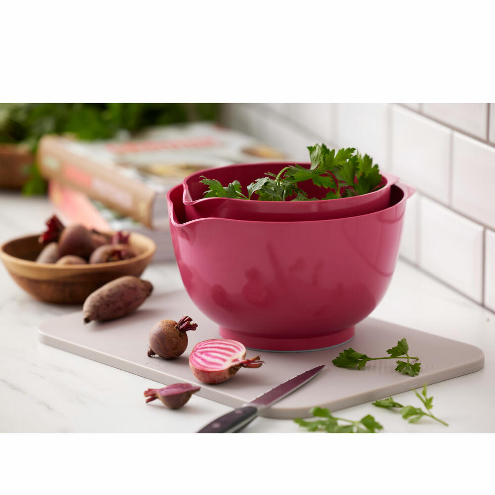 Rosti bowl set Margrethe New 4-piece, Durostima, Beetroot, 1.5 + 3 L, 29932