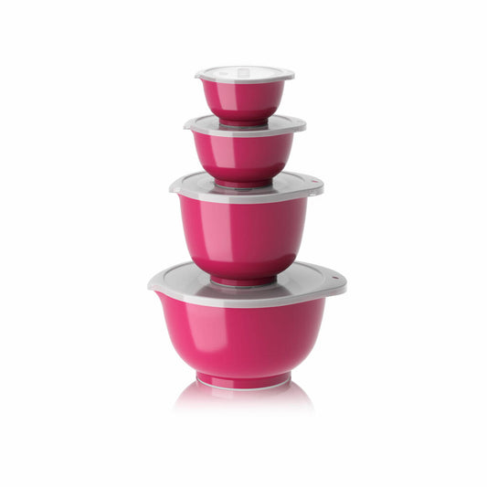 Rosti bowl set Margrethe New 8-piece, Durostima, Beetroot, 0.25 + 0.5 + 1.5 + 3 L, 29966