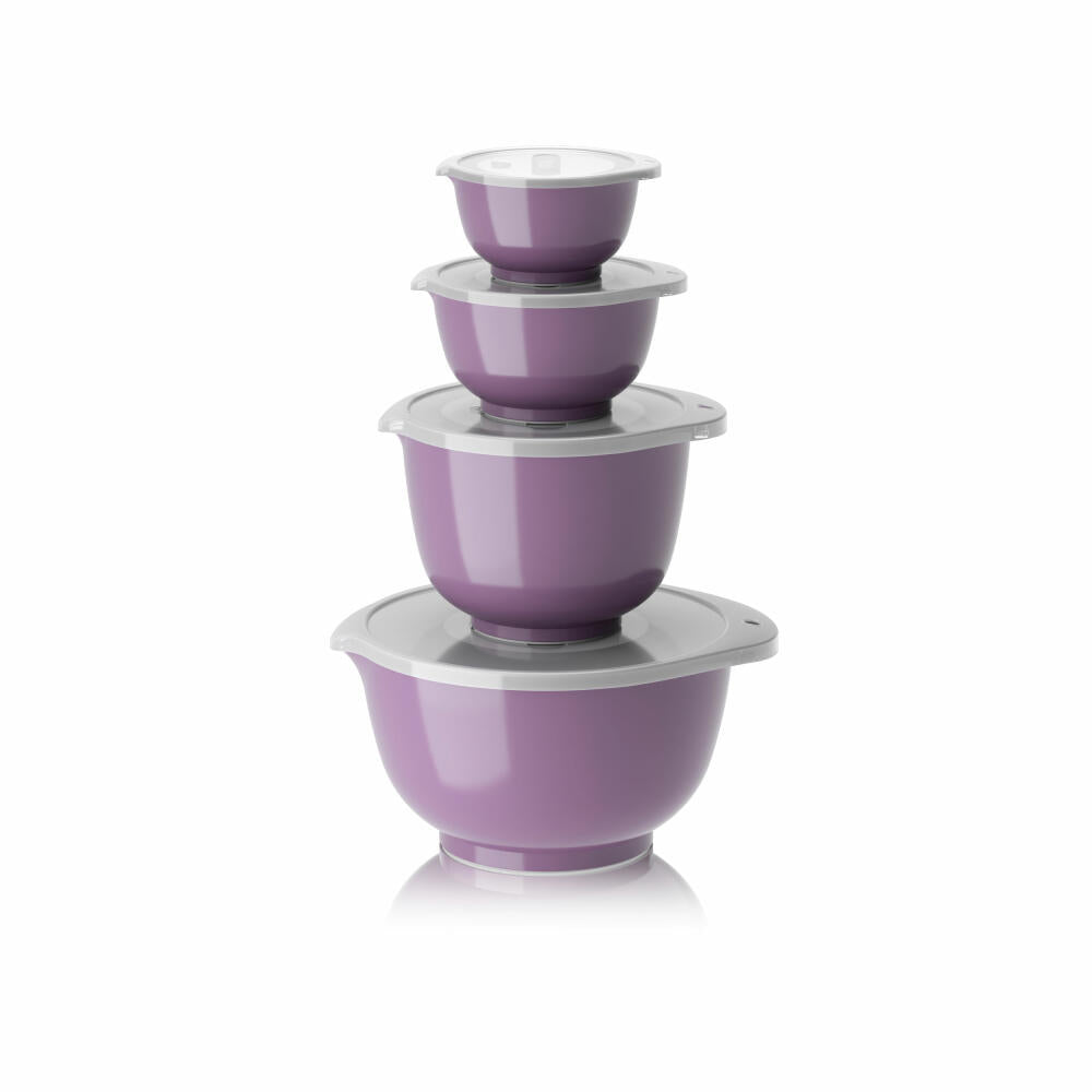 Rosti bowl set Margrethe New 8-piece, Durostima, Lavender, 0.25 + 0.5 + 1.5 + 3 L, 29967