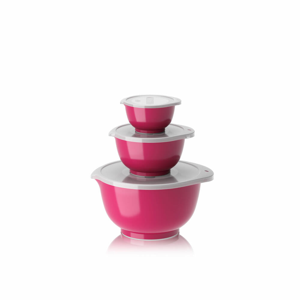 Rosti bowl set Margrethe New 6-piece, Durostima, Beetroot, 0.25 + 0.75 + 3 L, 29944