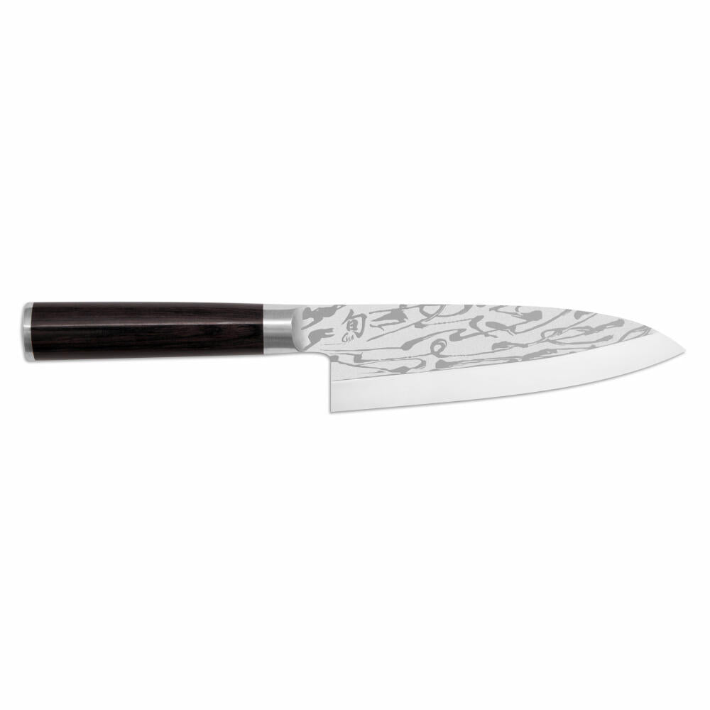 Kai kitchen knife Shun Pro Sho Deba, VG10 steel, Pakka wood, blade length 16.5 cm, VG-2002