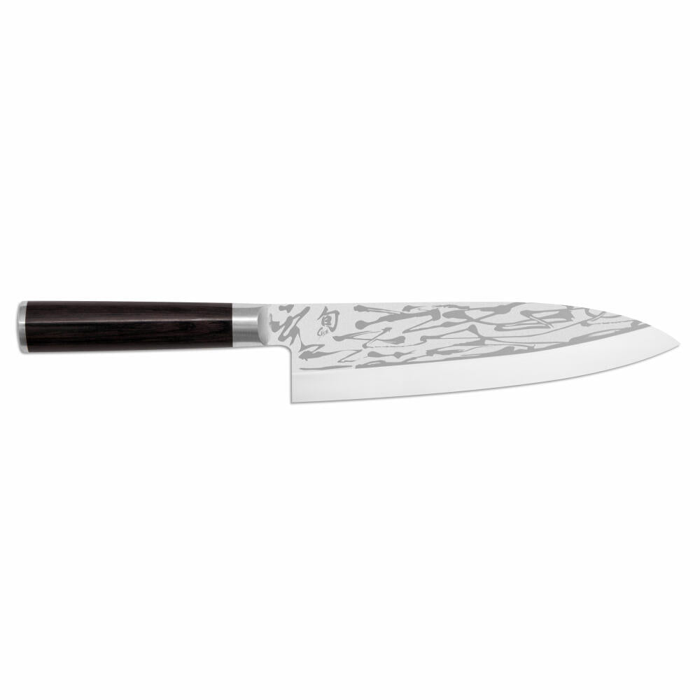 Kai kitchen knife Shun Pro Sho Deba, VG10 steel, Pakka wood, blade length 21 cm, VG-2003