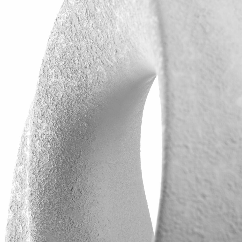Leonardo ceramic object Oggetto, decorative object, decoration, home accessory, ceramic, white, H 22 cm, 059011
