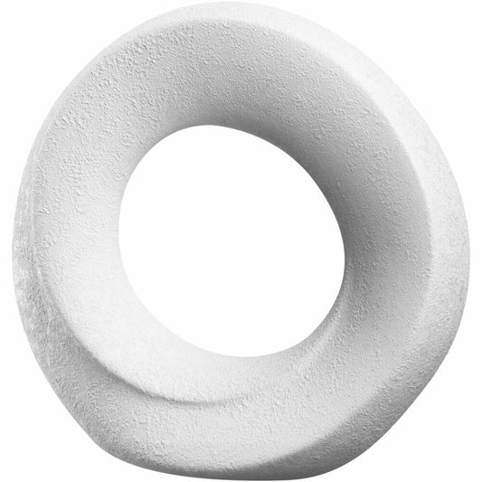 Leonardo Keramikobjekt Oggetto, Dekoobjekt, Dekoration, Wohnaccessoire, Keramik, Weiß, H 22 cm, 059011