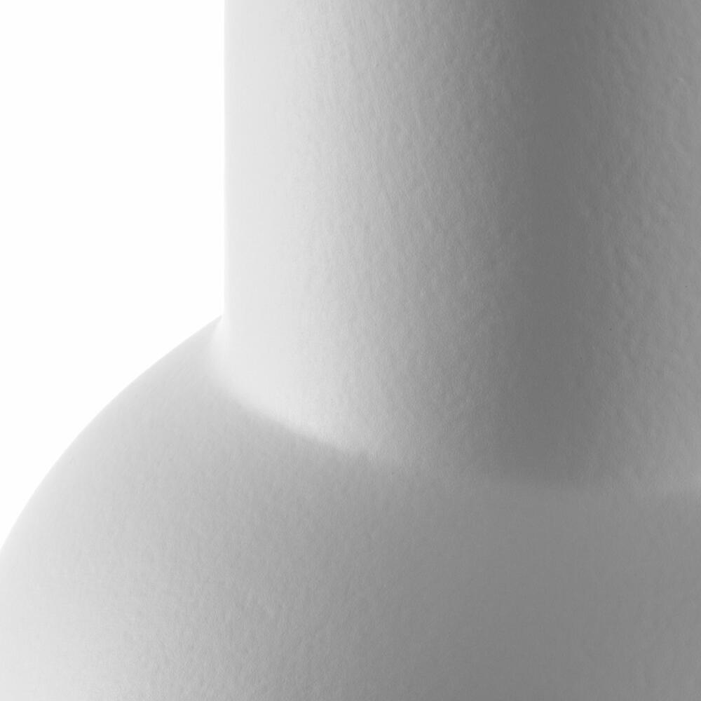 Leonardo Keramikvase Brera, Vase, Dekovase, Blumenvase, Keramik, Weiß, H 42 cm, 059013