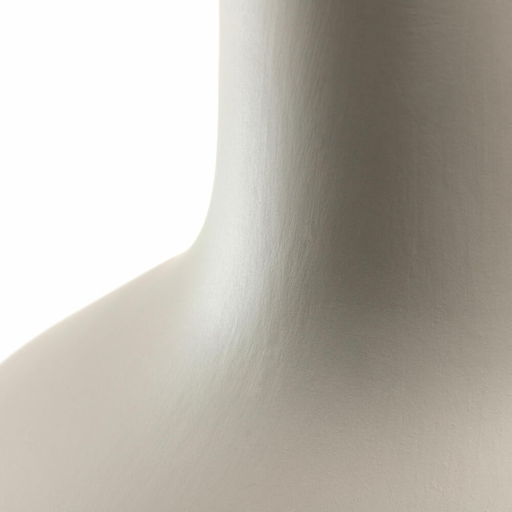 Leonardo Keramikvase Milano, Vase, Blumenvase, Dekovase, Keramik, Creme, H 50 cm, 026822