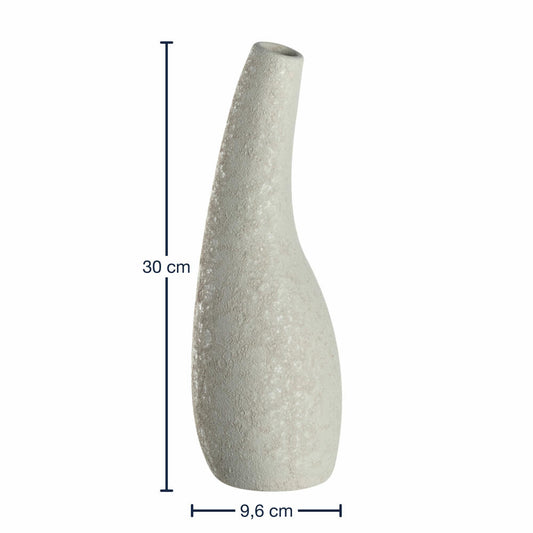 Leonardo Keramikvase Arco, Vase, Dekovase, Blumenvase, Tischvase, Keramik, Taupe, H 30 cm, 059008