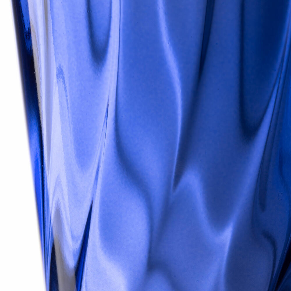 Leonardo drinking glass Twist, water glass, juice glass, soda-lime glass, blue, 300 ml, 046971