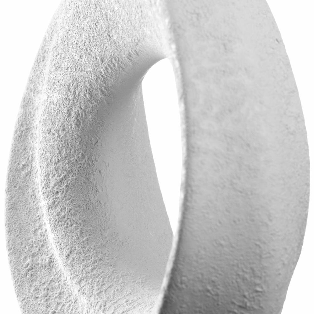 Leonardo ceramic object Oggetto, decorative object, decoration, home accessory, ceramic, white, H 17 cm, 059010