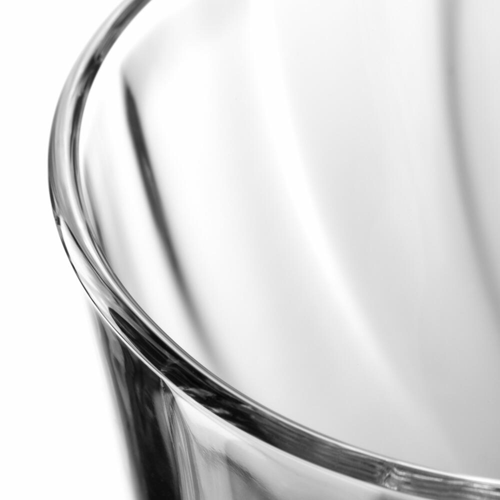 Leonardo drinking glass Twist, water glass, juice glass, soda-lime glass, 215 ml, 023590