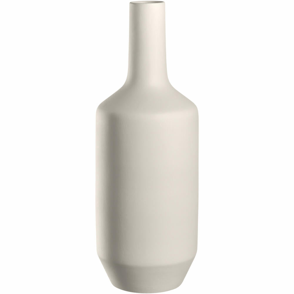 Leonardo Keramikvase Milano, Vase, Blumenvase, Dekovase, Keramik, Creme, H 50 cm, 026822