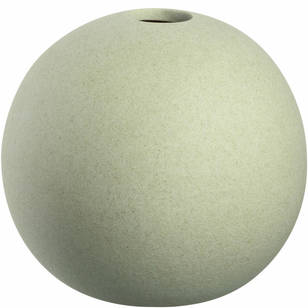 Leonardo ceramic vase Bolla, vase, flower vase, decorative vase, ceramic, light green, H 9 cm, 026817