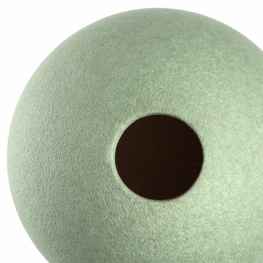 Leonardo Keramikvase Bolla, Vase, Blumenvase, Dekovase, Keramik, Grün, H 7 cm, 026816