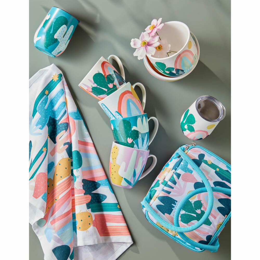 Maxwell &amp; Williams RJ Sunset Mug Cactus, Coffee Mug, Tea Cup, Cup, in Gift Box, Porcelain, 510 ml, DX1329