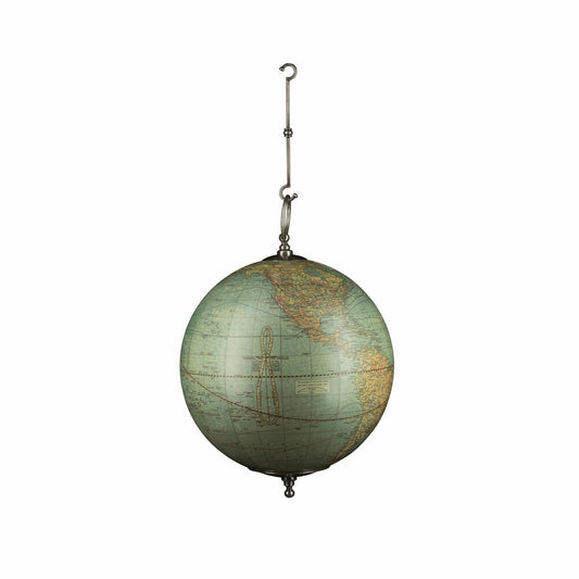 Authentic Models Hanging Globe Weber Costello Hanging S, Globe, Decoration, Aluminium / Plastic / Paper, GL075